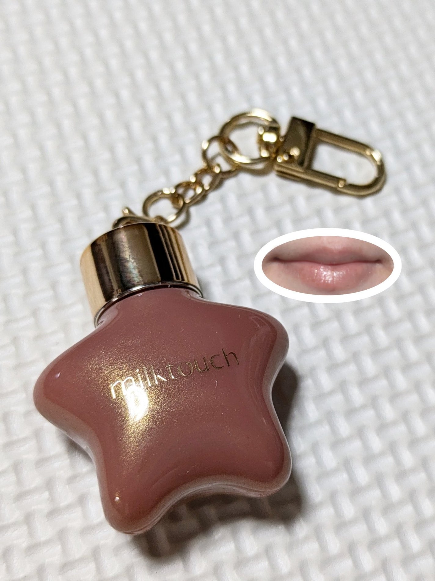 オーナメント プリズム シャイン パール グロス/Milk Touch/リップグロスを使ったクチコミ(3枚目)