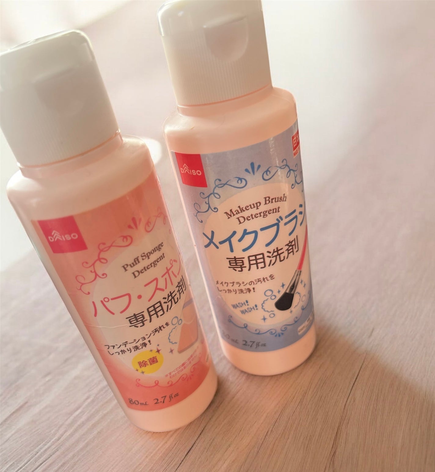 パフ・スポンジ専用洗剤/DAISO/その他化粧小物を使ったクチコミ(1枚目)