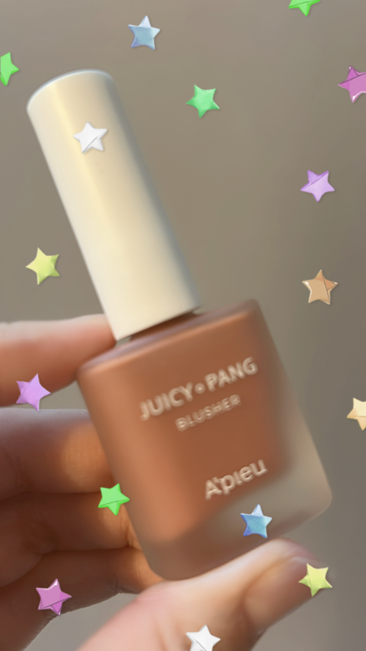 アピュー ジューシーパン ウォーターブラッシャー/A’pieu/リキッドチークを使ったクチコミ（1枚目）