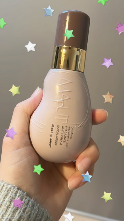 オーガニックフレグランスホワイトクリーム MAPUTI -サンダルウッド×マプティの香り-/MAPUTI/デリケートゾーンケアを使ったクチコミ(1枚目)