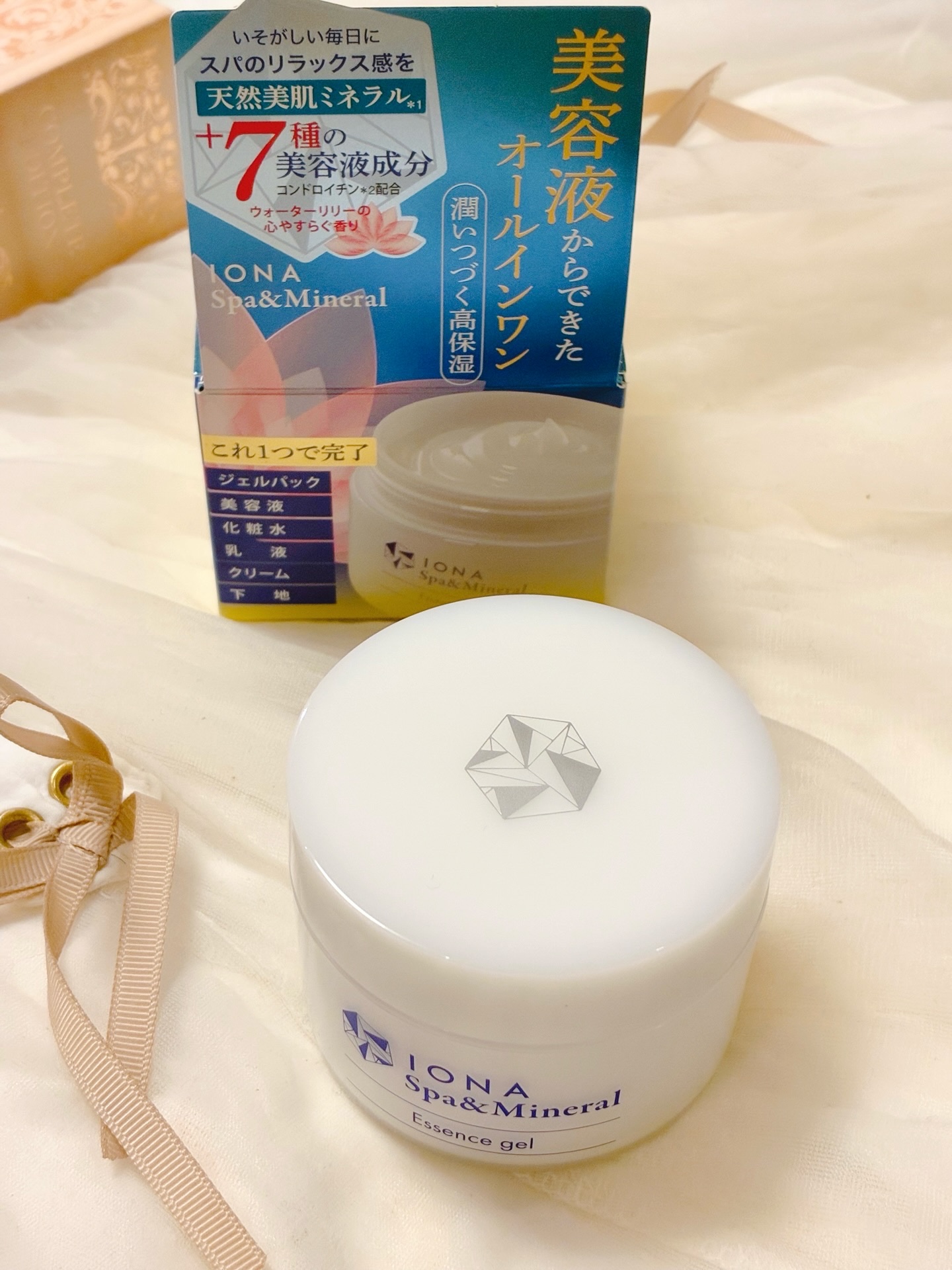 エッセンス ジェル EX/イオナ スパ＆ミネラル/オールインワン化粧品を使ったクチコミ（2枚目）