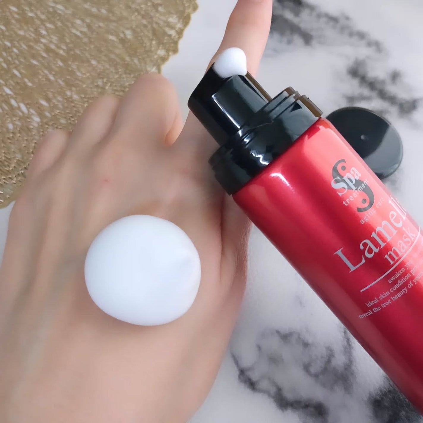 HAS Lamella mask/Spa treatment/シートマスク・パックを使ったクチコミ(5枚目)