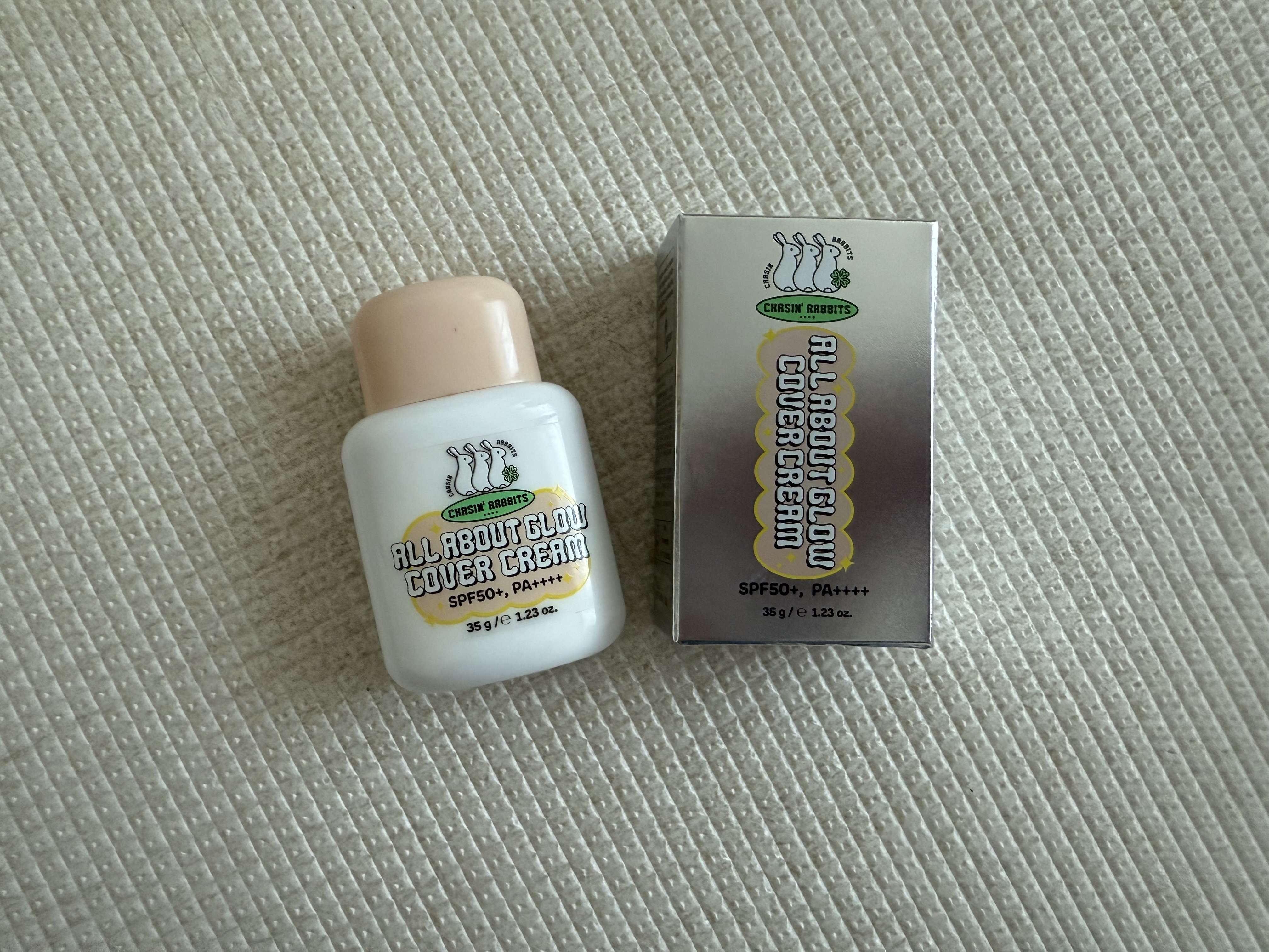 オールアバウトグロウカバークリーム/CHASIN'RABBITS/日焼け止めクリームを使ったクチコミ（1枚目）