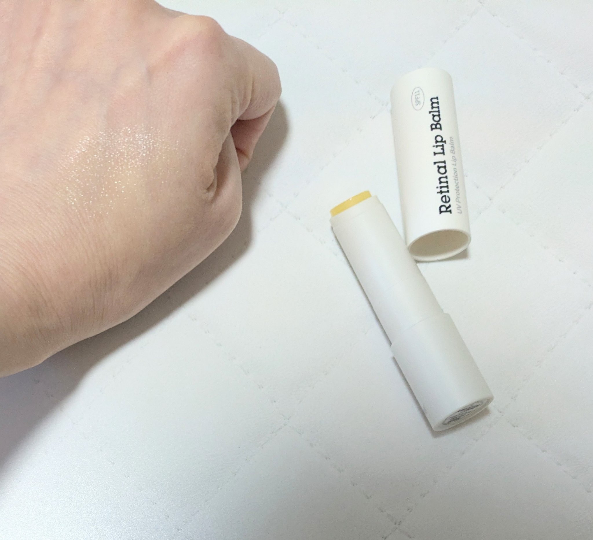 レチナールリップバーム/Dr.Different/リップバームを使ったクチコミ（3枚目）