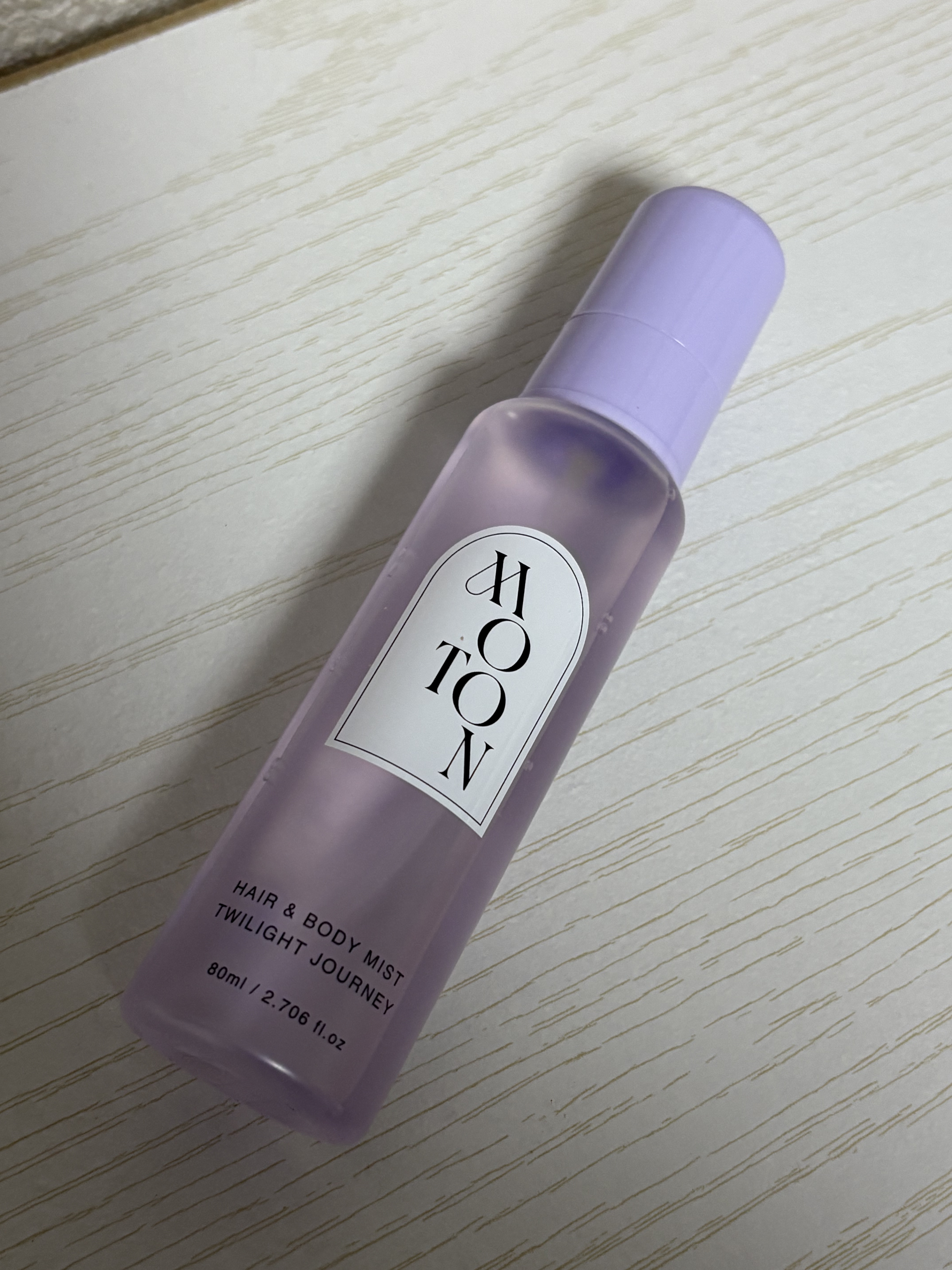 MOTON ヘア&ボディミスト トワイライトジャーニー/MOTON/香水(レディース)を使ったクチコミ（1枚目）