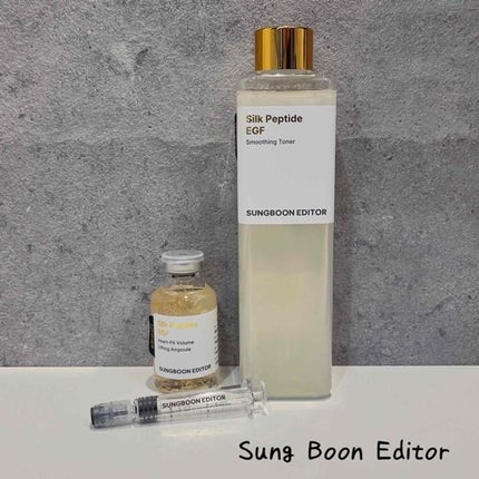 シルクペプチドインテンシブリフティングアンプル/SUNGBOON EDITOR(成分エディター)/美容液を使ったクチコミ(1枚目)