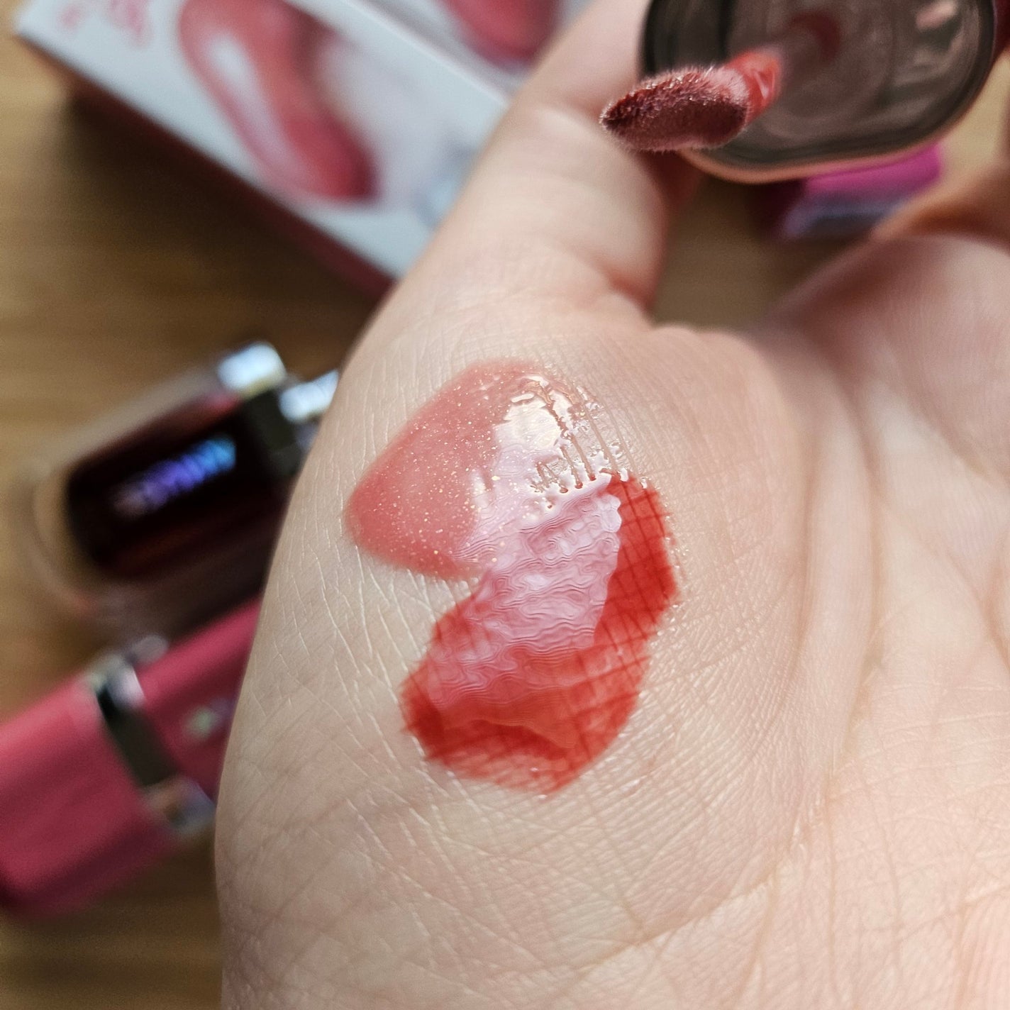 ジェルフィットグロス/AMUSE/リップグロスを使ったクチコミ(3枚目)