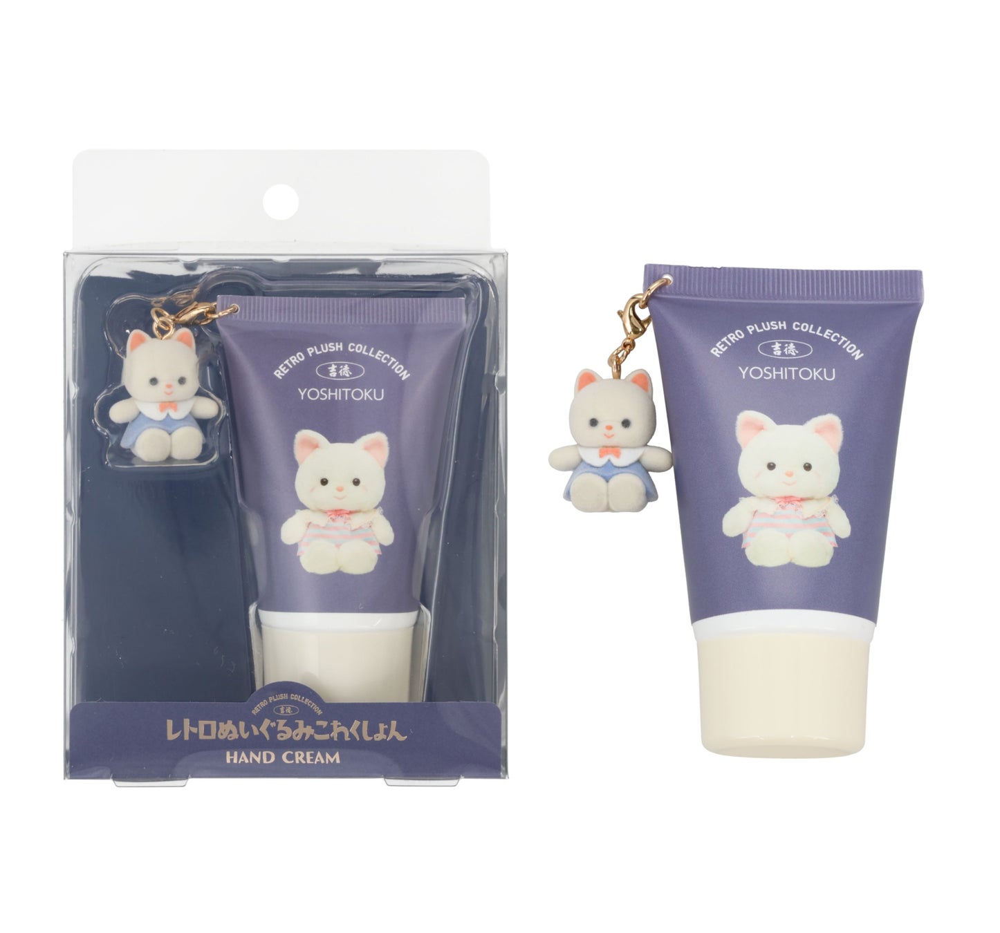 john masters organics 吉徳フロッキーマスコット付きハンドクリーム 〈クリーミーねこ〉＊ラベンダーミストの香り