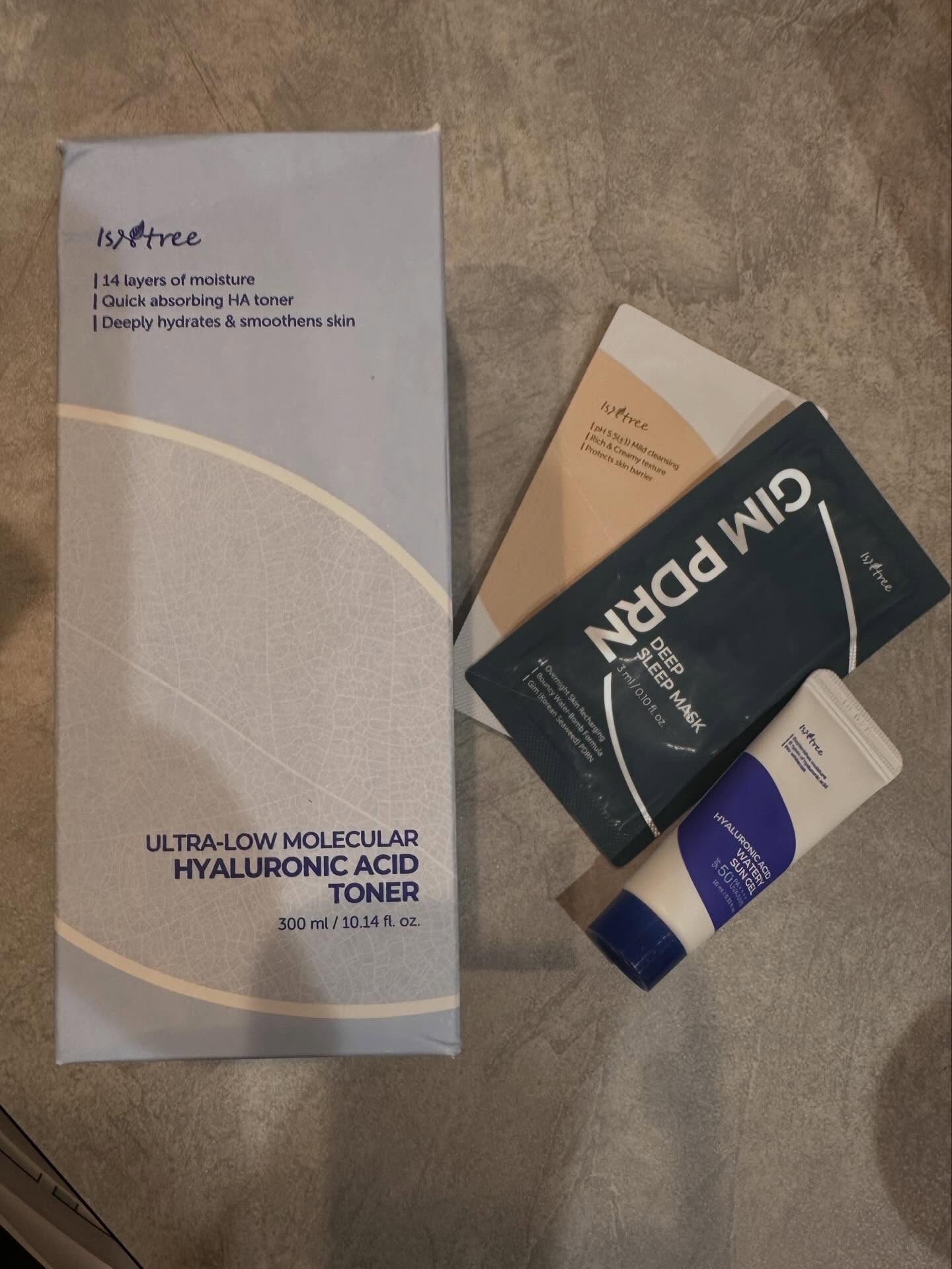 超低分子ヒアルロン酸トナー/Isntree/化粧水を使ったクチコミ（2枚目）