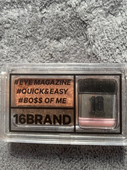 16 EYE MAGAZINE/16BRAND/アイシャドウパレットを使ったクチコミ(2枚目)