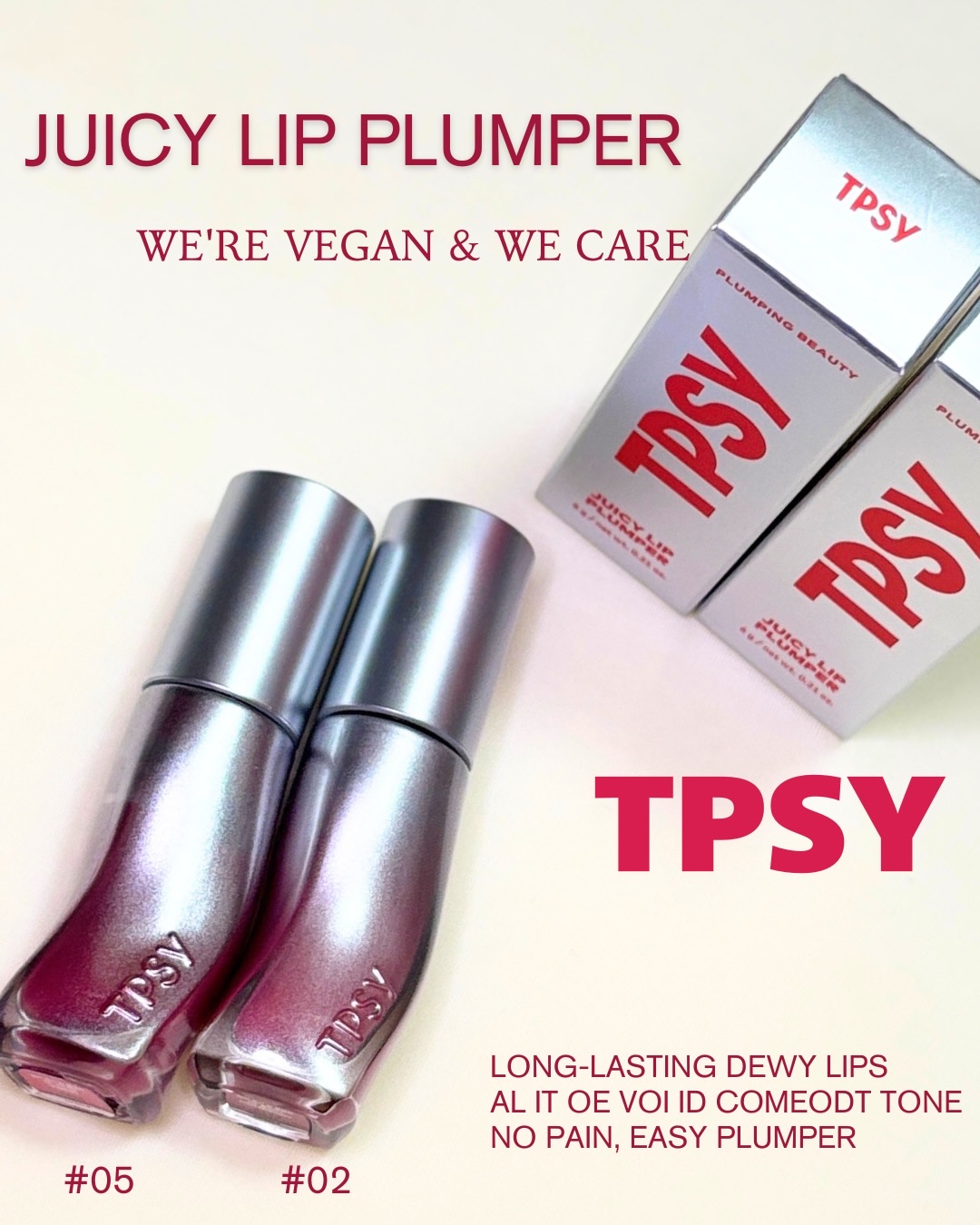 ジューシーリッププランパー6g #5 バイビング/TPSY/リッププランパーを使ったクチコミ（1枚目）