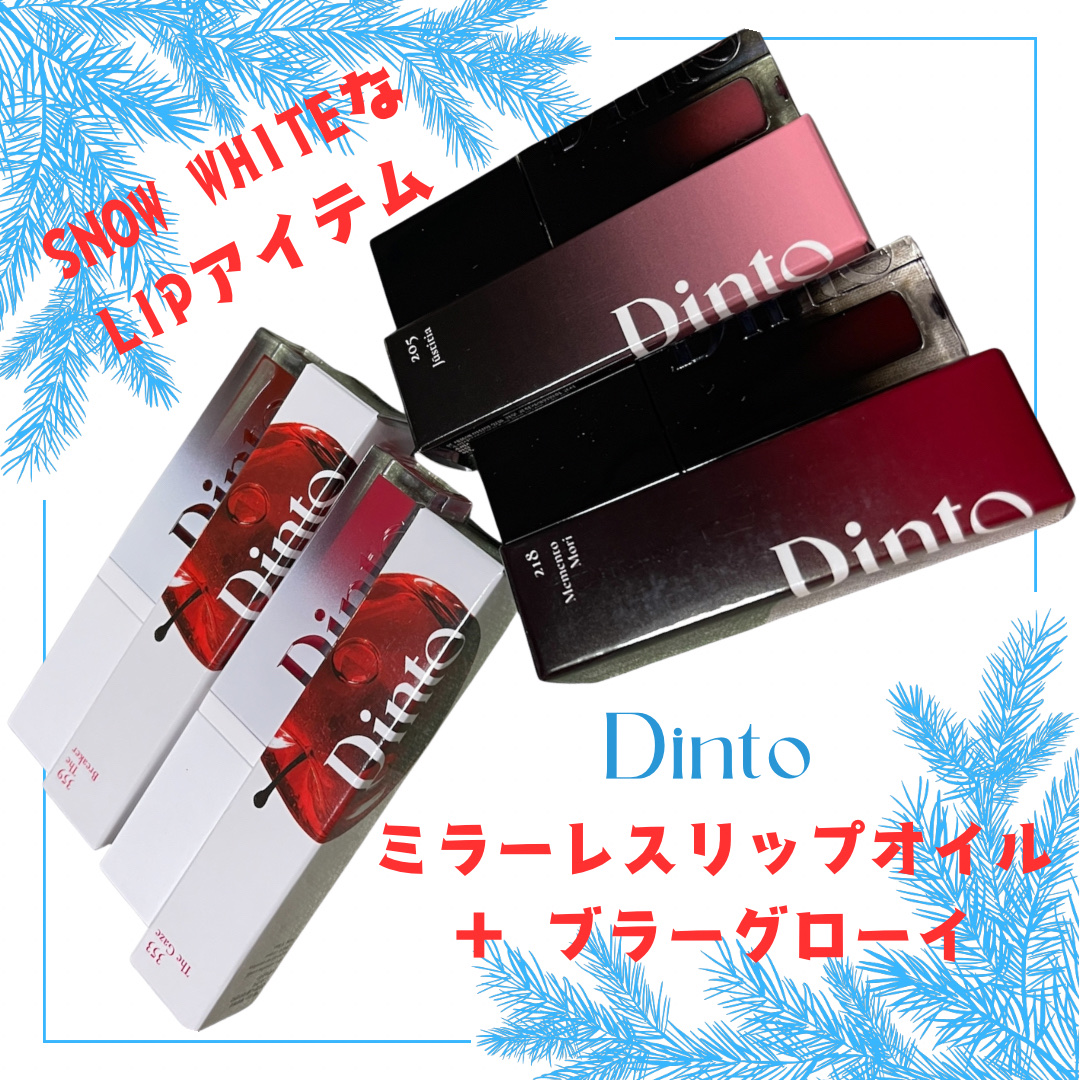 ミラーレスリップオイルグロス 359 The Breaker/Dinto/リップグロスを使ったクチコミ（1枚目）