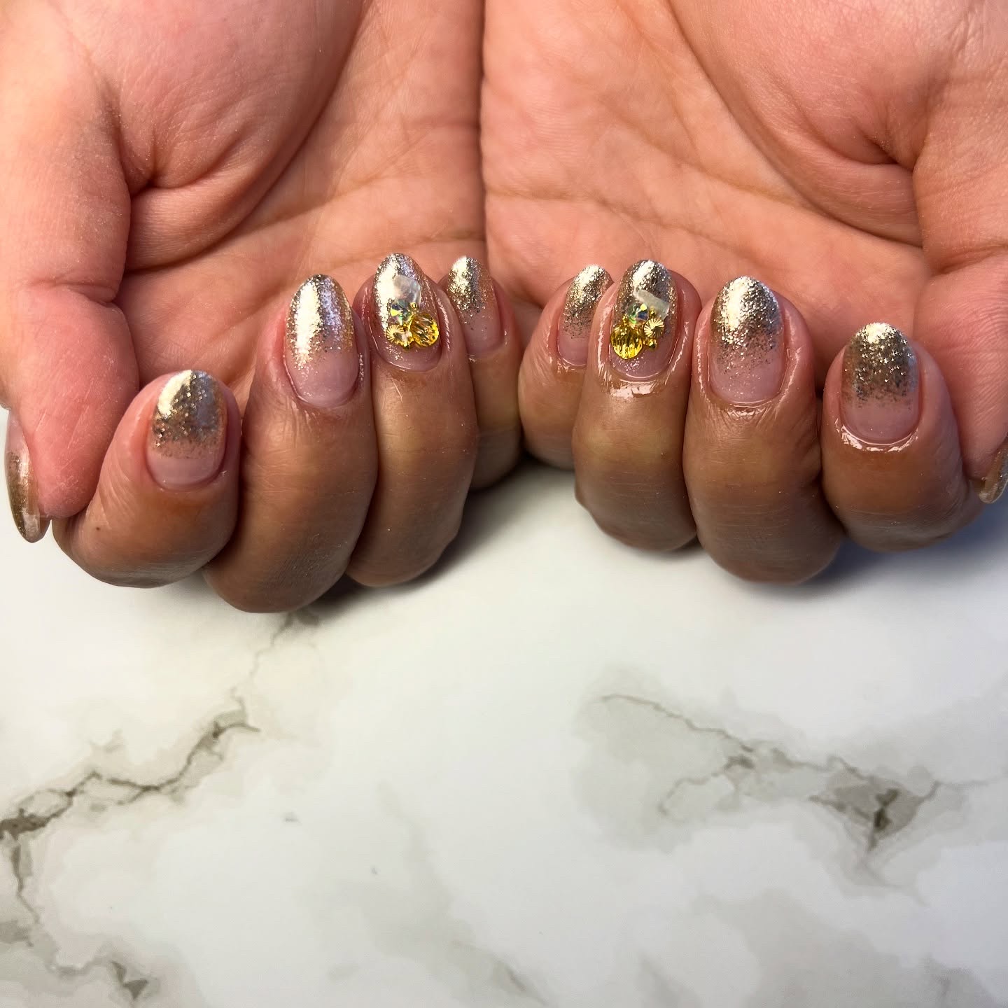 #ネイル,#ニュアンスネイル,#ジェルネイル,#ギャルネイル,#ネイル,#城陽ネイルのネイルデザイン