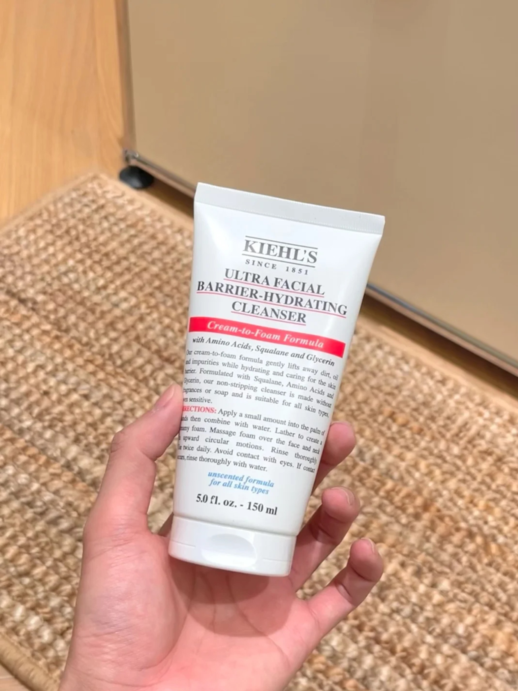 キールズ クレンザー UFC/Kiehl's/洗顔フォームを使ったクチコミ（3枚目）