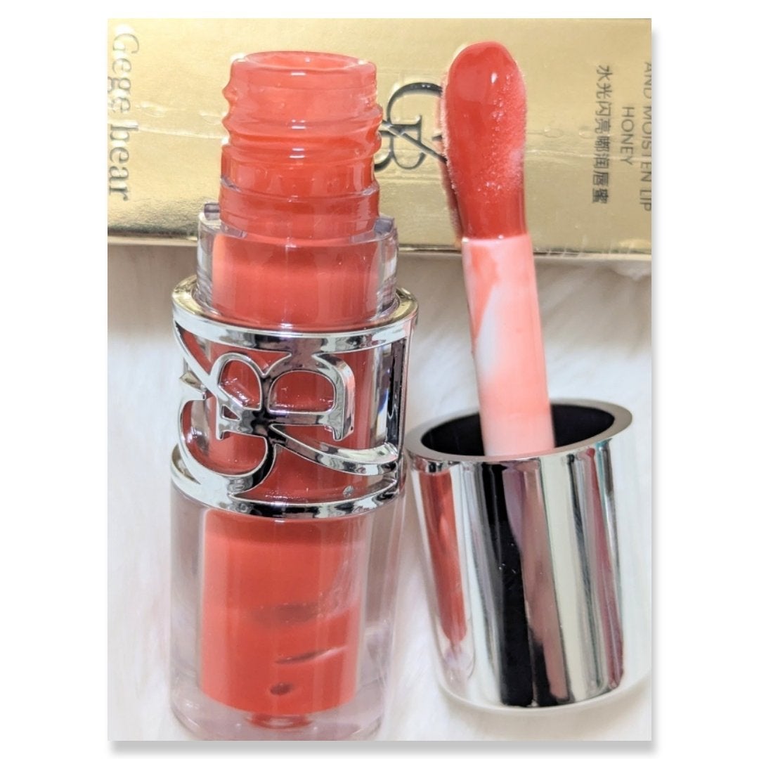 WATER SHINE AND MOISTEN LIP HONEY/Gege bear/リップグロスを使ったクチコミ(2枚目)