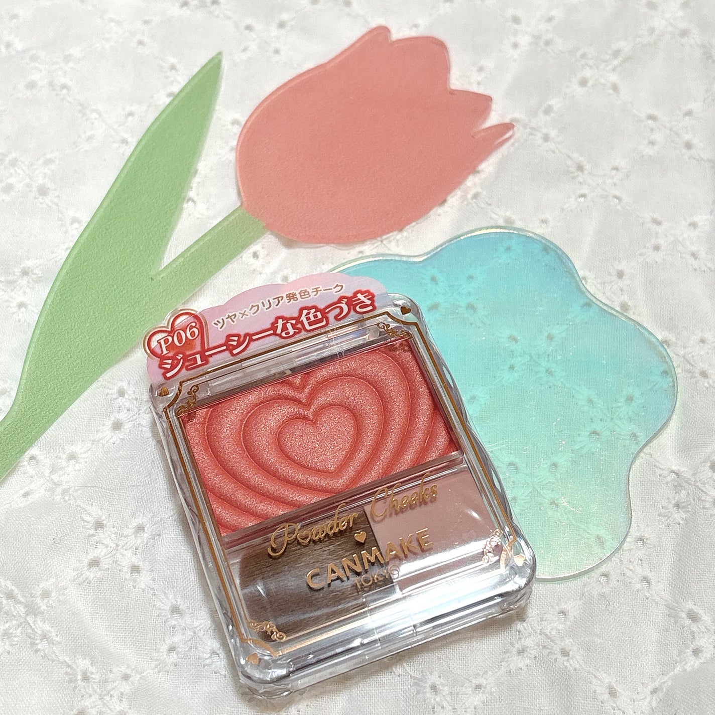 パウダーチークス/キャンメイク/パウダーチークを使ったクチコミ(1枚目)