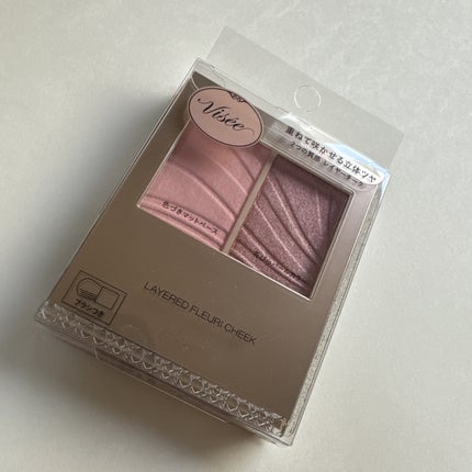 レイヤード フルリ チーク/Visée/パウダーチークを使ったクチコミ(7枚目)