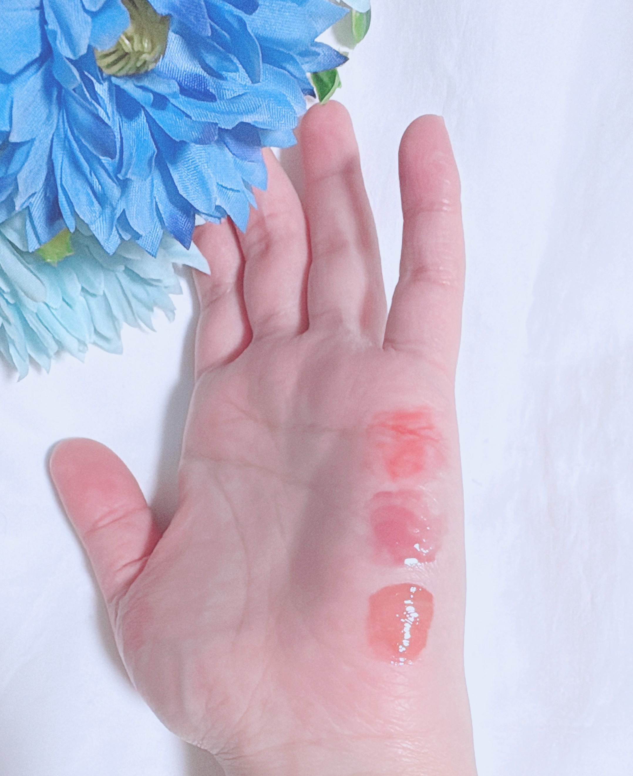 ドットオンムードワンウェイグロイティント 02 ペール・モーブ/Heart Percent/リップティントを使ったクチコミ（3枚目）