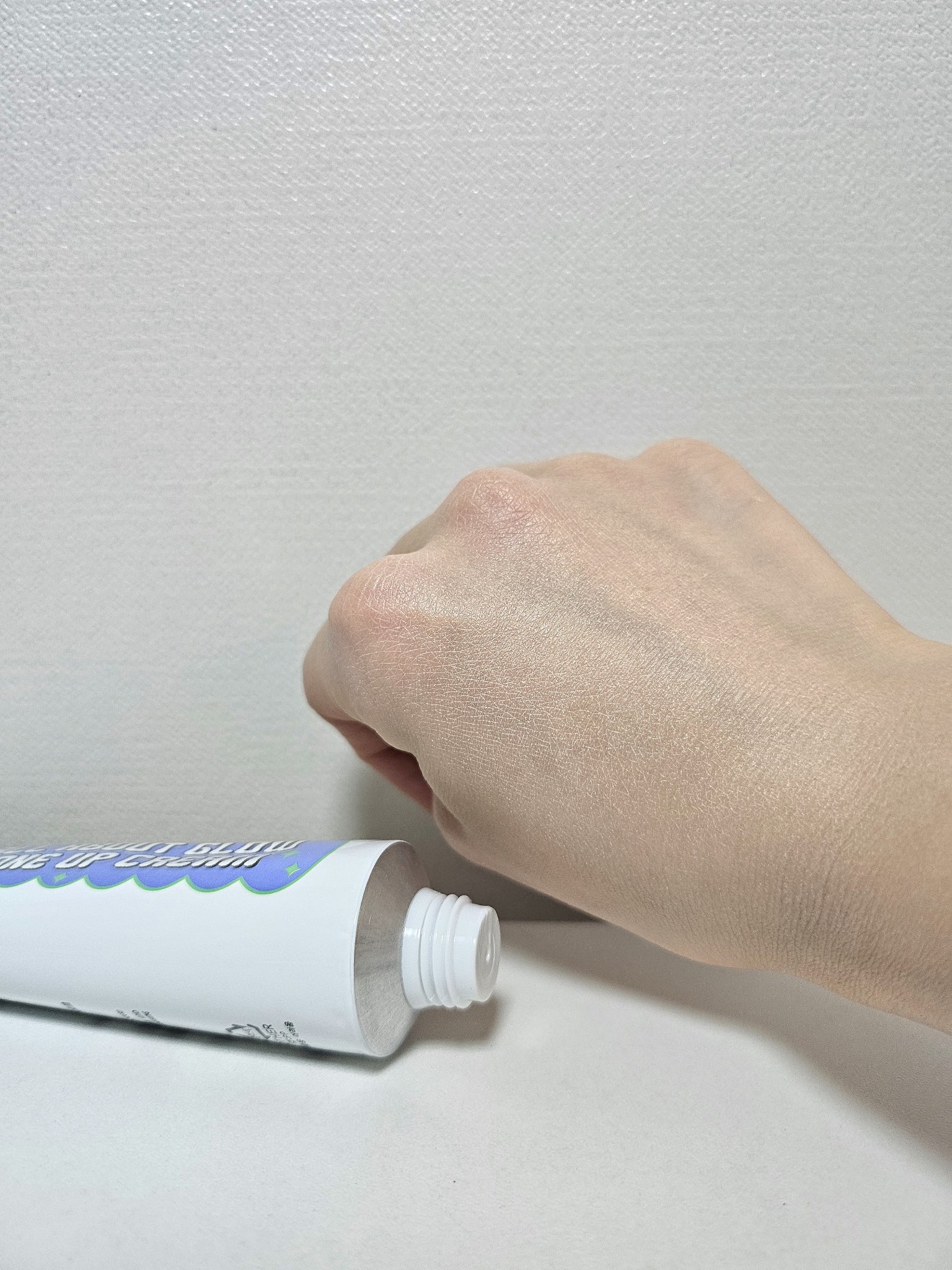 オールアバウトグロウトーンアップクリーム/CHASIN'RABBITS/化粧下地を使ったクチコミ（3枚目）