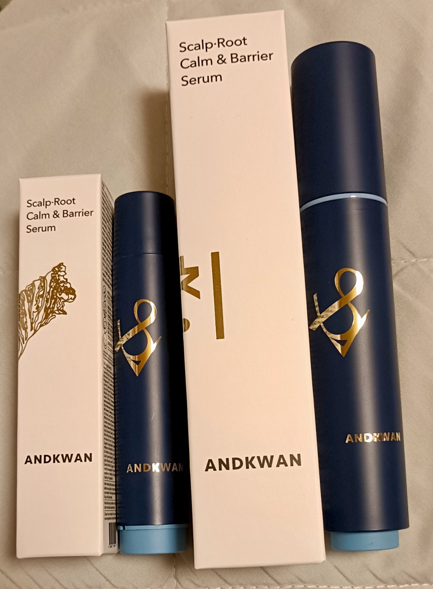 Scalp Root Calm & Barrier（コンブ一体型＋リフィル セット）/ANDKWAN/スカルプブラシを使ったクチコミ（2枚目）