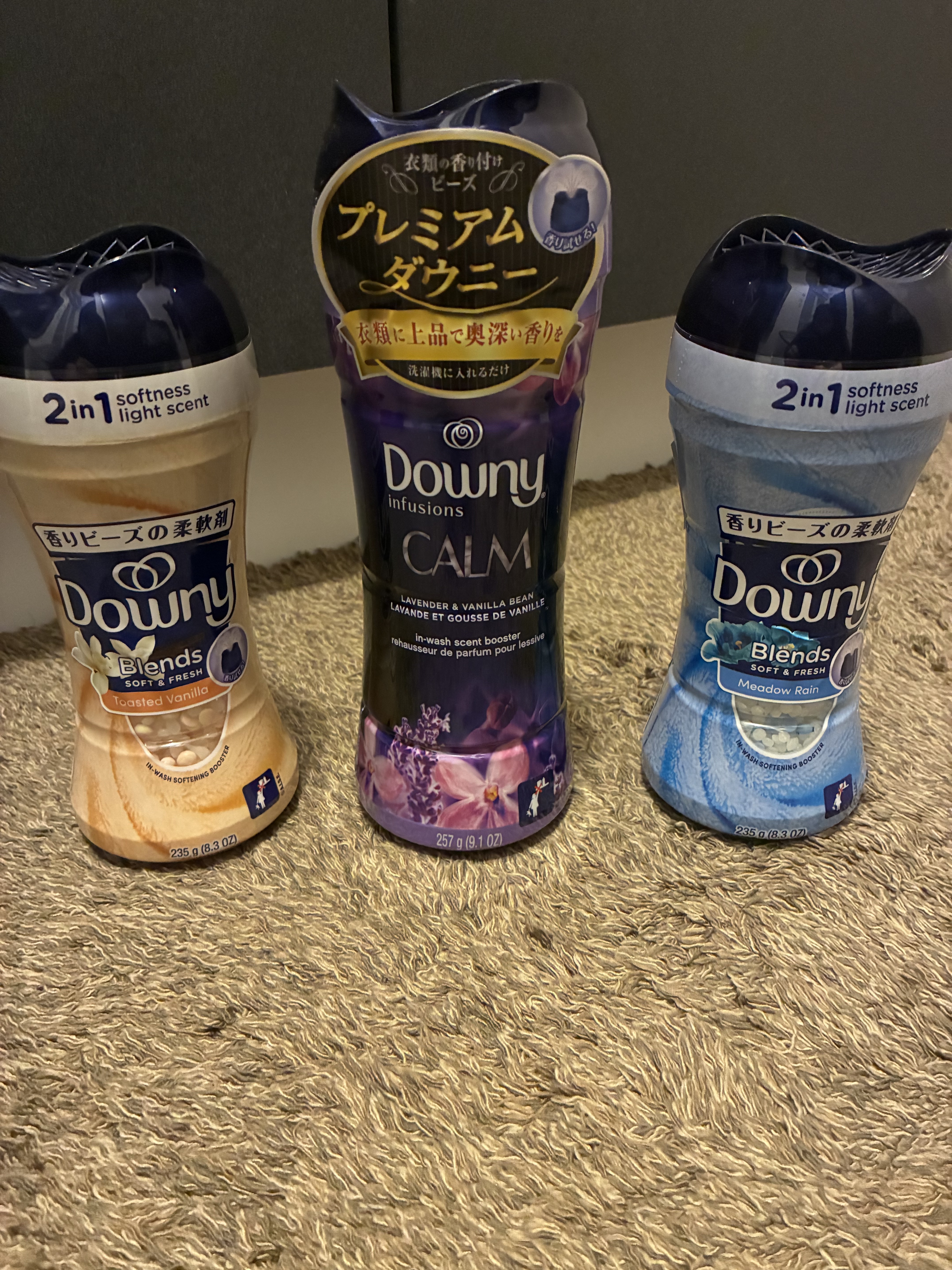 ダウニー インフュージョン カーム／ラベンダー＆バニラビーン/ダウニー/柔軟剤を使ったクチコミ（1枚目）