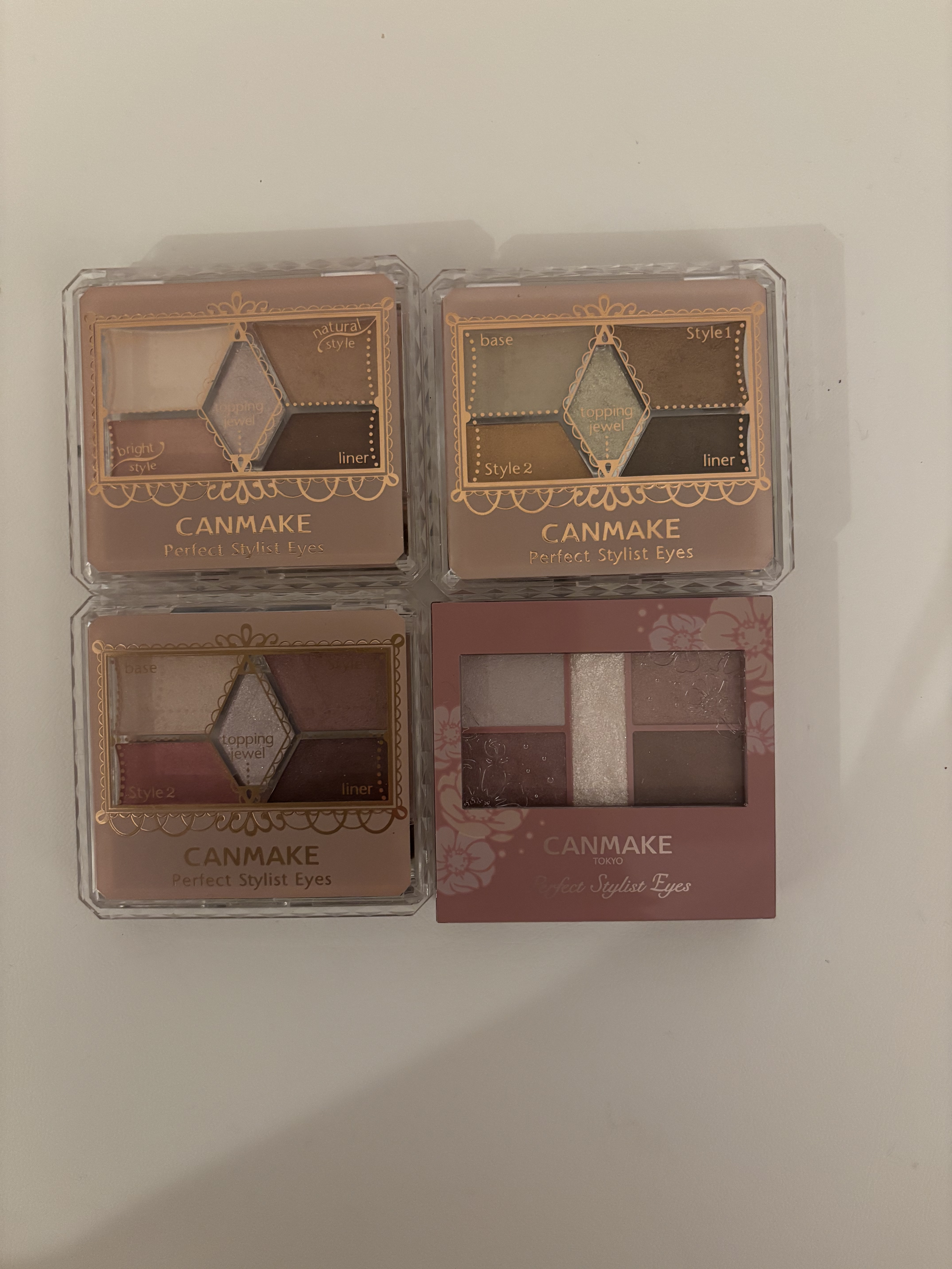 パーフェクトスタイリストアイズ/キャンメイク/アイシャドウパレットを使ったクチコミ（1枚目）