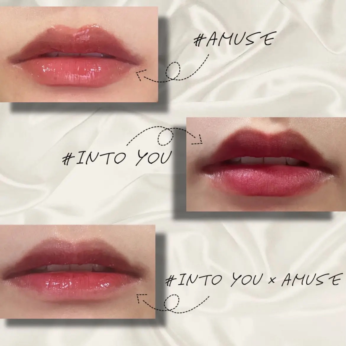 スーパーマットリップ＆チークマッド/INTO U/口紅を使ったクチコミ（2枚目）