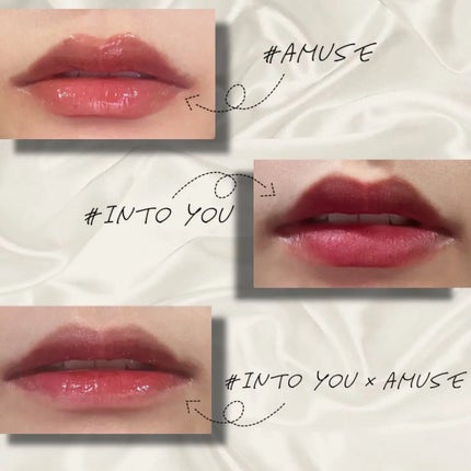 スーパーマットリップ&チークマッド/INTO U/口紅を使ったクチコミ(2枚目)
