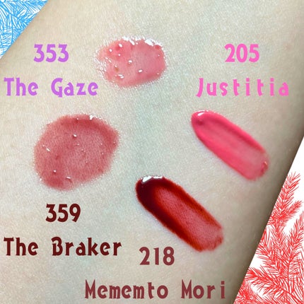 ミラーレスリップオイルグロス 359 The Breaker/Dinto/リップグロスを使ったクチコミ(2枚目)