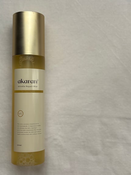 リンクルリペアミスト/akaran+/ミスト状化粧水を使ったクチコミ(1枚目)