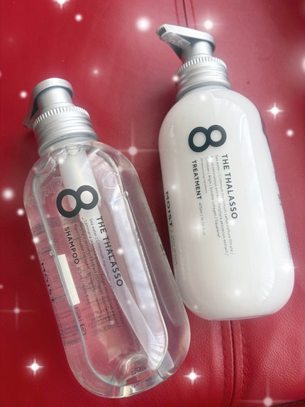 エイトザタラソ クレンジングリペア&モイスト 美容液シャンプー/ディープリペア&アクアモイスト 美容液トリートメント/エイトザタラソ/市販シャンプーを使ったクチコミ(1枚目)