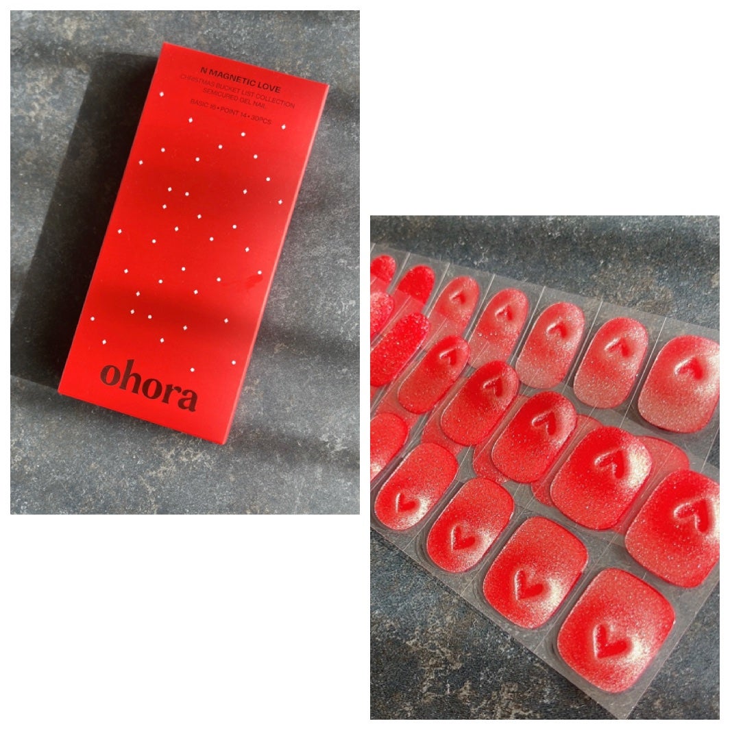 セミキュアジェルネイル(ハンド)/ohora/ネイルシールを使ったクチコミ(5枚目)