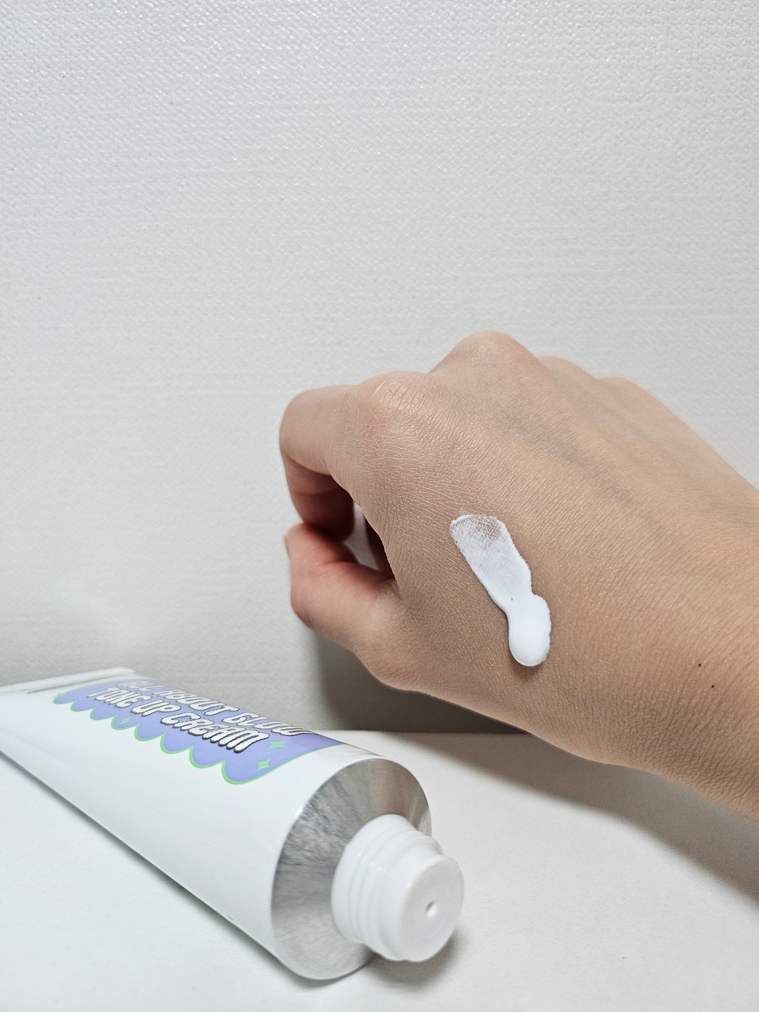 オールアバウトグロウトーンアップクリーム/CHASIN'RABBITS/化粧下地を使ったクチコミ（2枚目）