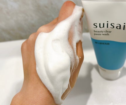 スイサイ ビューティクリア ペーストウォッシュ/suisai/洗顔フォームを使ったクチコミ(6枚目)