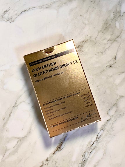 ヨエスターグルタチオンダイレクト5X/ESTHER FORMULA/美容サプリメントを使ったクチコミ(2枚目)