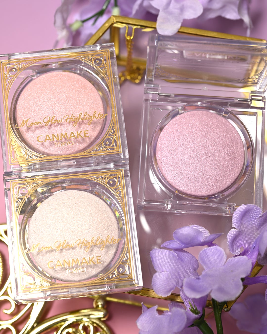 ムーングロウハイライター/キャンメイク/ハイライトを使ったクチコミ(1枚目)