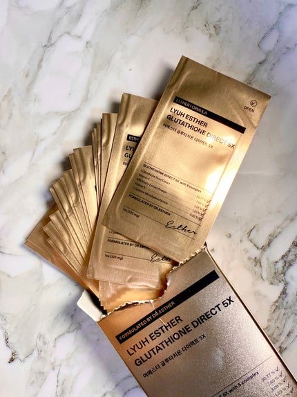 ヨエスターグルタチオンダイレクト5X/ESTHER FORMULA/美容サプリメントを使ったクチコミ(1枚目)