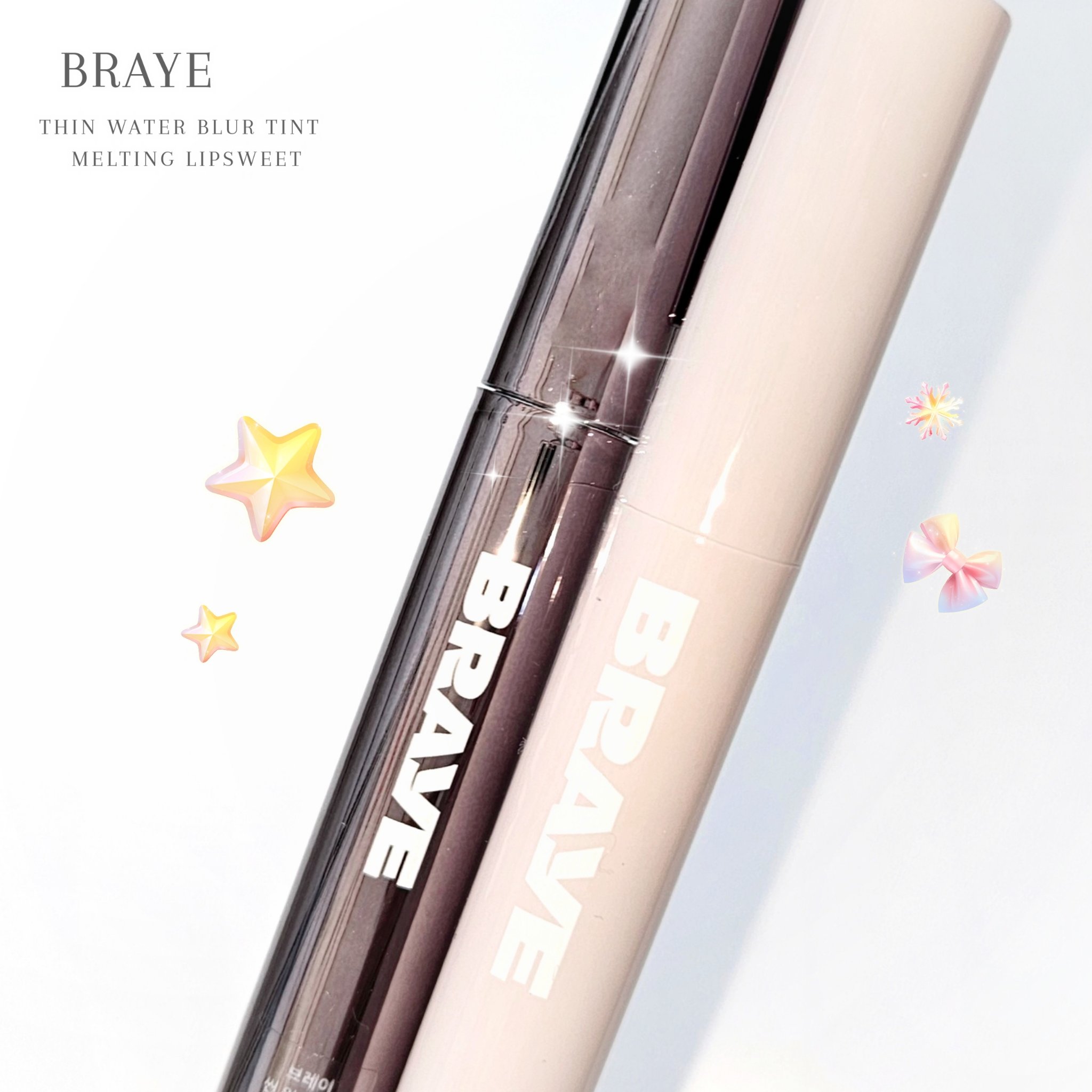 メルティングリップスウィート 01 BARELY ベアリ/BRAYE/口紅を使ったクチコミ（2枚目）