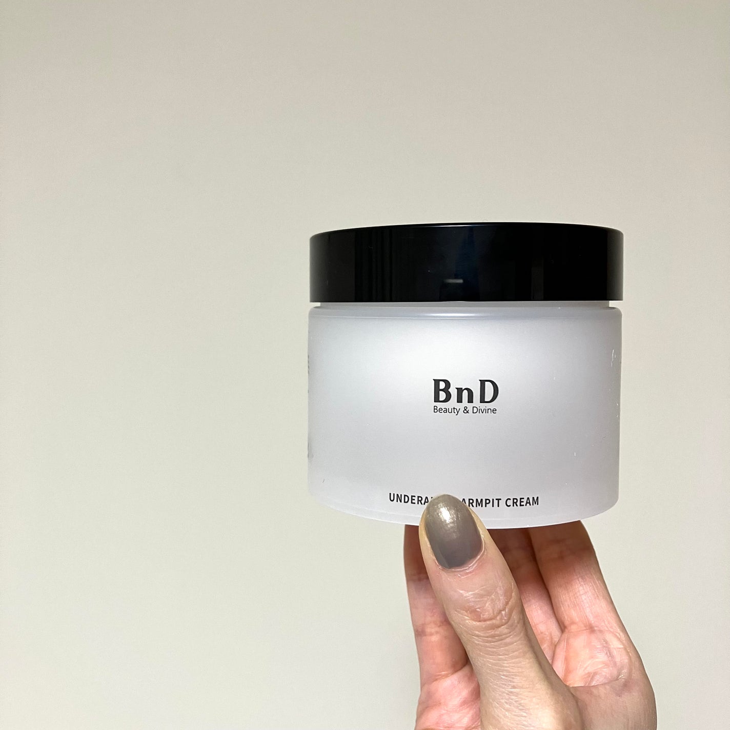 BnDアンダーアームクリーム(ボディクリーム)/BnD/デリケートゾーンケアを使ったクチコミ(1枚目)