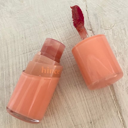 ロウグロウジェルティント/hince/リップティントを使ったクチコミ(2枚目)