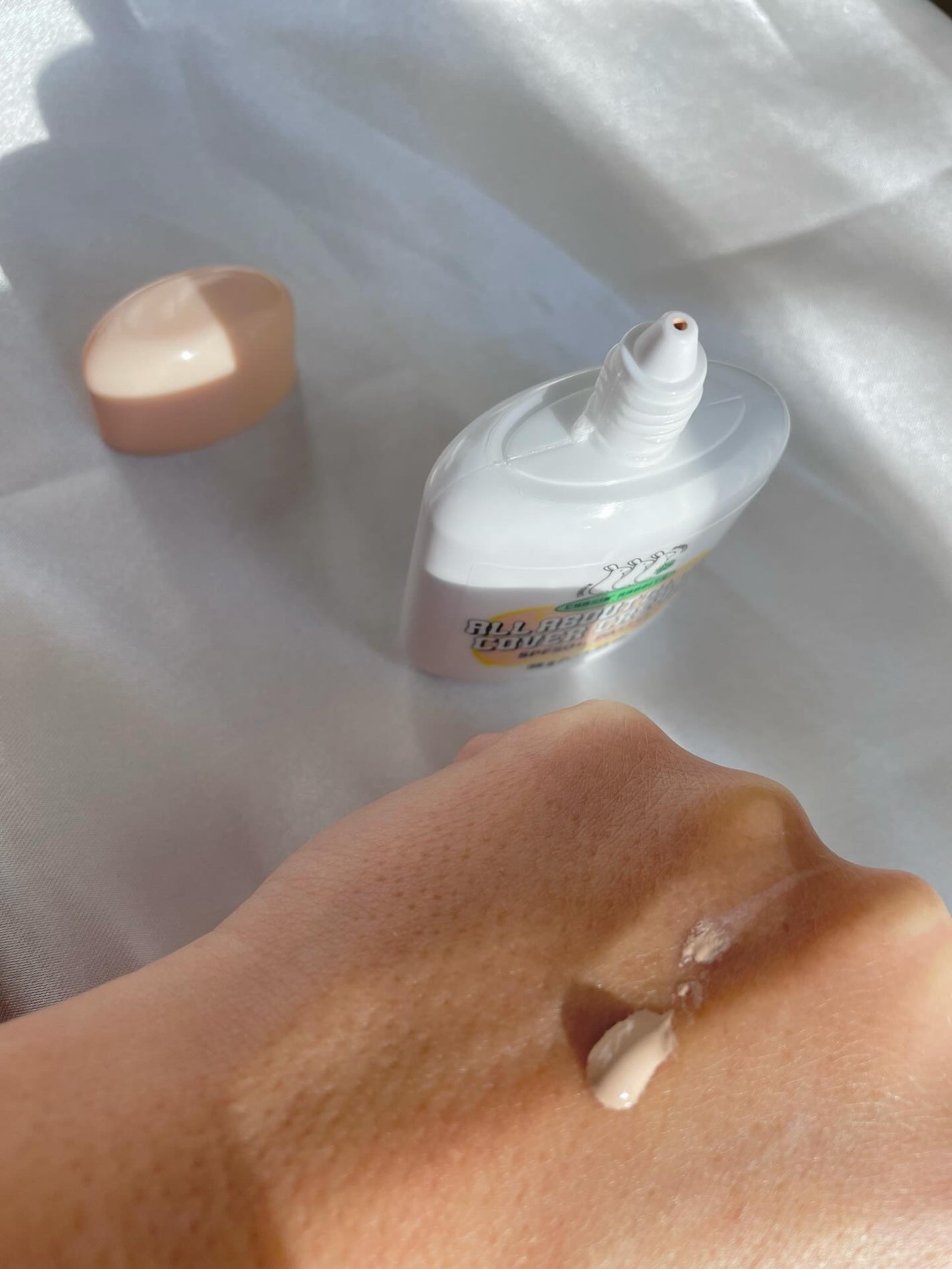 オールアバウトグロウカバークリーム/CHASIN'RABBITS/日焼け止めクリームを使ったクチコミ(3枚目)