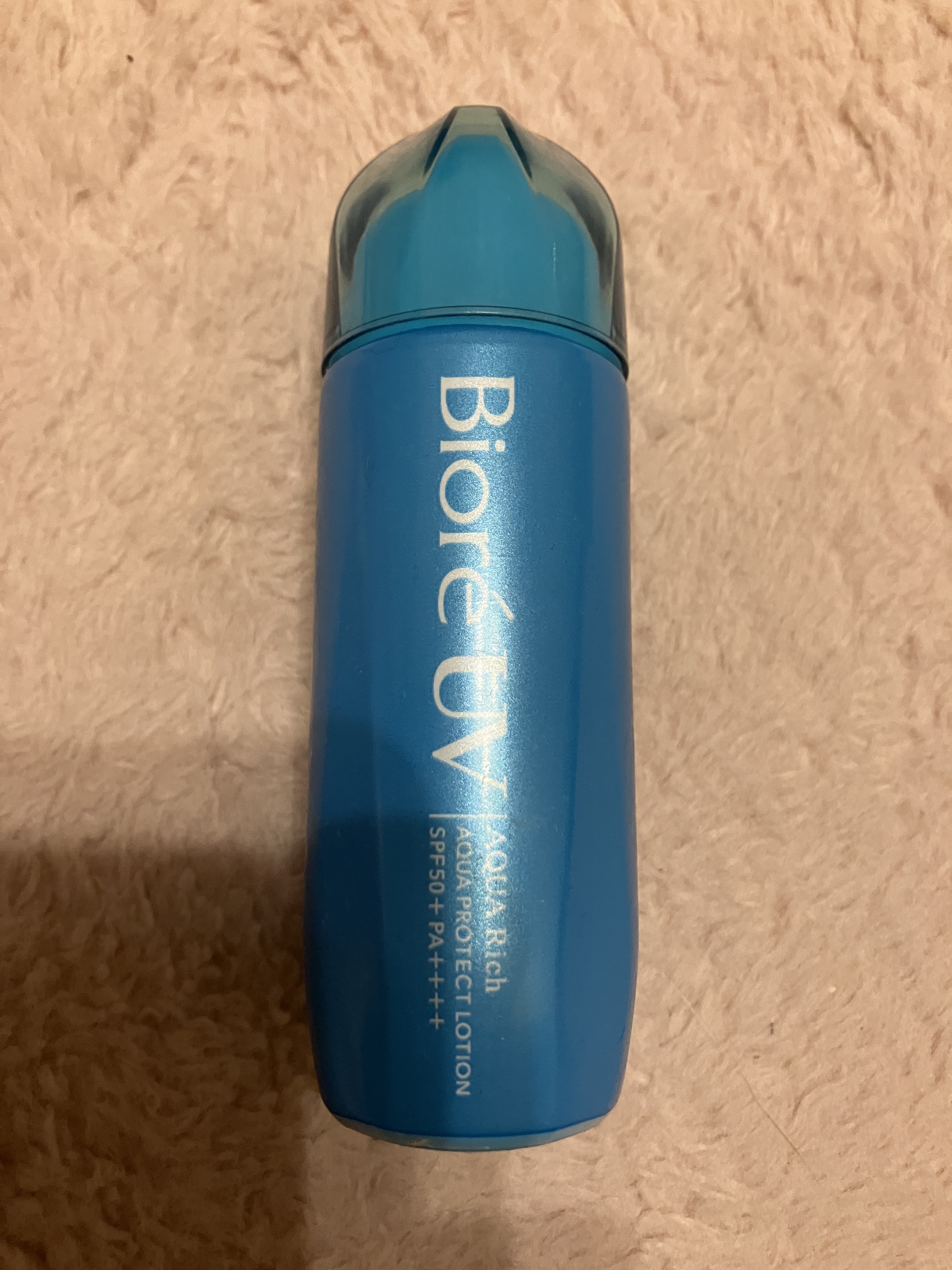 ビオレUV アクアリッチ アクアプロテクトローション(水層パック)/ビオレ/日焼け止めローションを使ったクチコミ（1枚目）