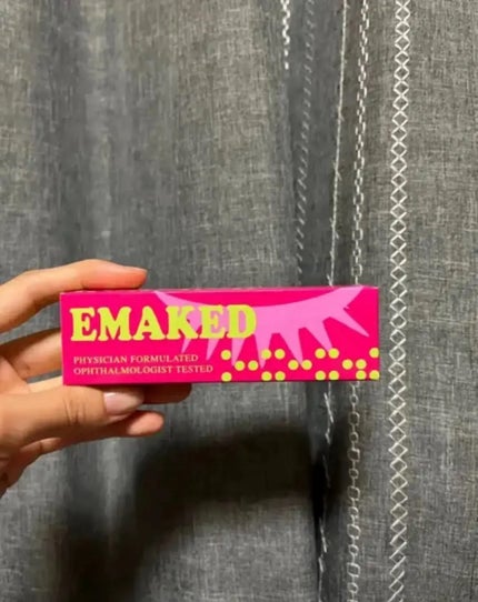 EMAKED(エマーキット)/水橋保寿堂製薬/まつげ美容液を使ったクチコミ(1枚目)