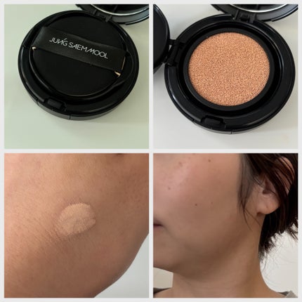 エッセンシャル スキン ヌーダー クッション/JUNG SAEM MOOL/クッションファンデーションを使ったクチコミ(2枚目)