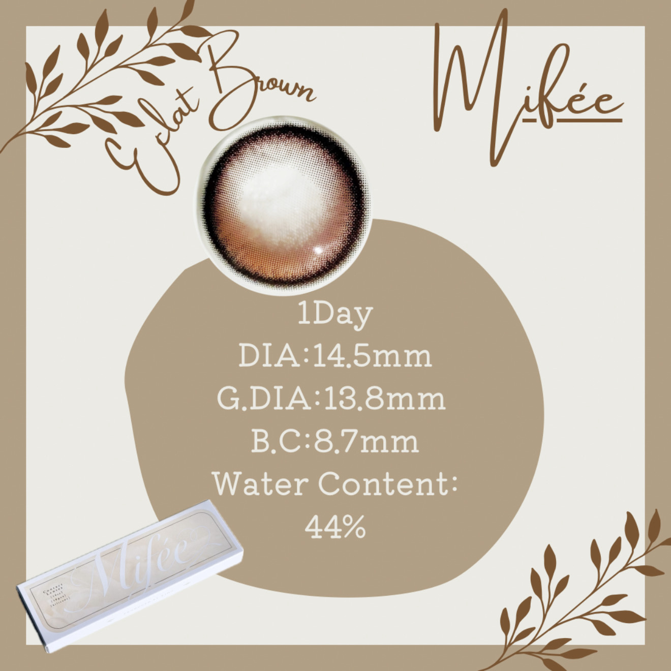 Mifée 1day/Mifée/ワンデー（１DAY）カラコンを使ったクチコミ（2枚目）