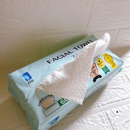 ITOフェイシャルタオル/ITO/クレンジングタオルを使ったクチコミ(2枚目)