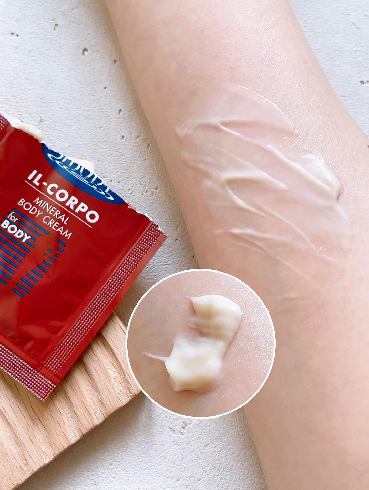 ミネラルボディクリーム/イルコルポ/ボディクリームを使ったクチコミ（2枚目）