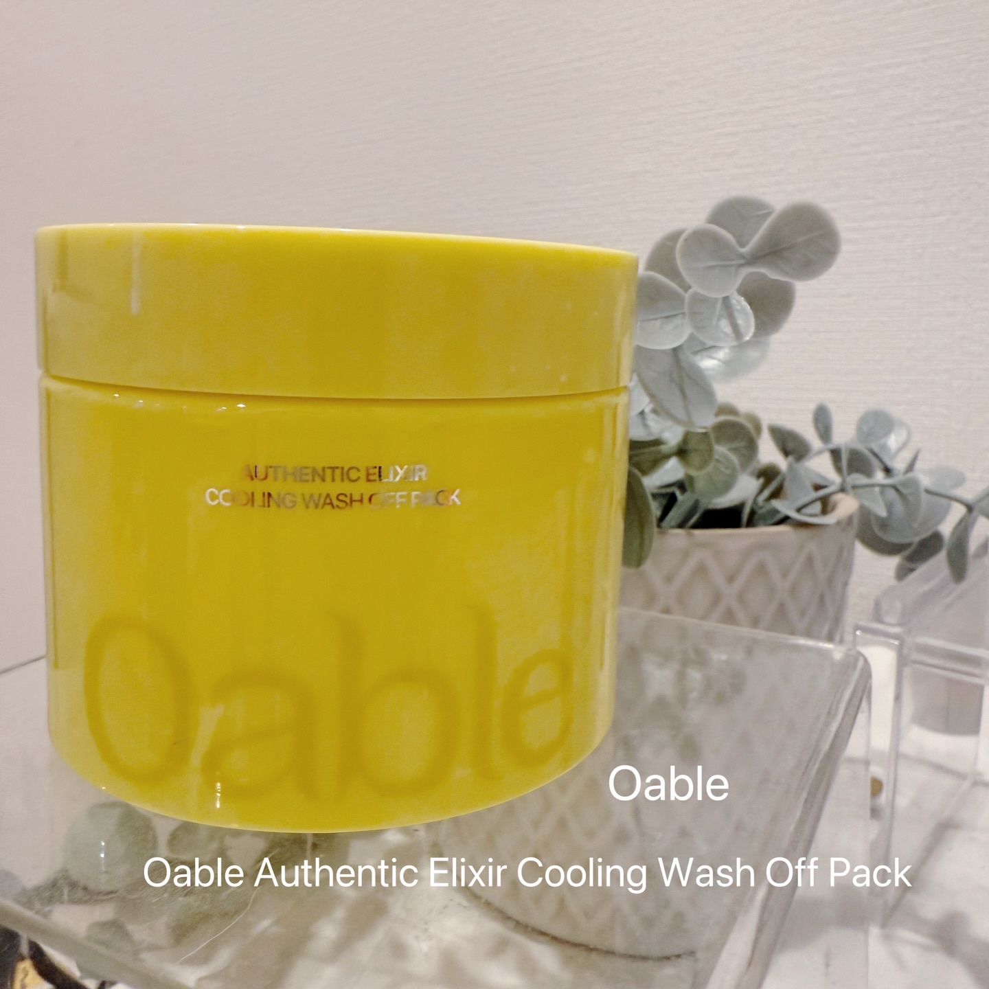 ウォッシュオフパック/Oable/その他スキンケアを使ったクチコミ（1枚目）