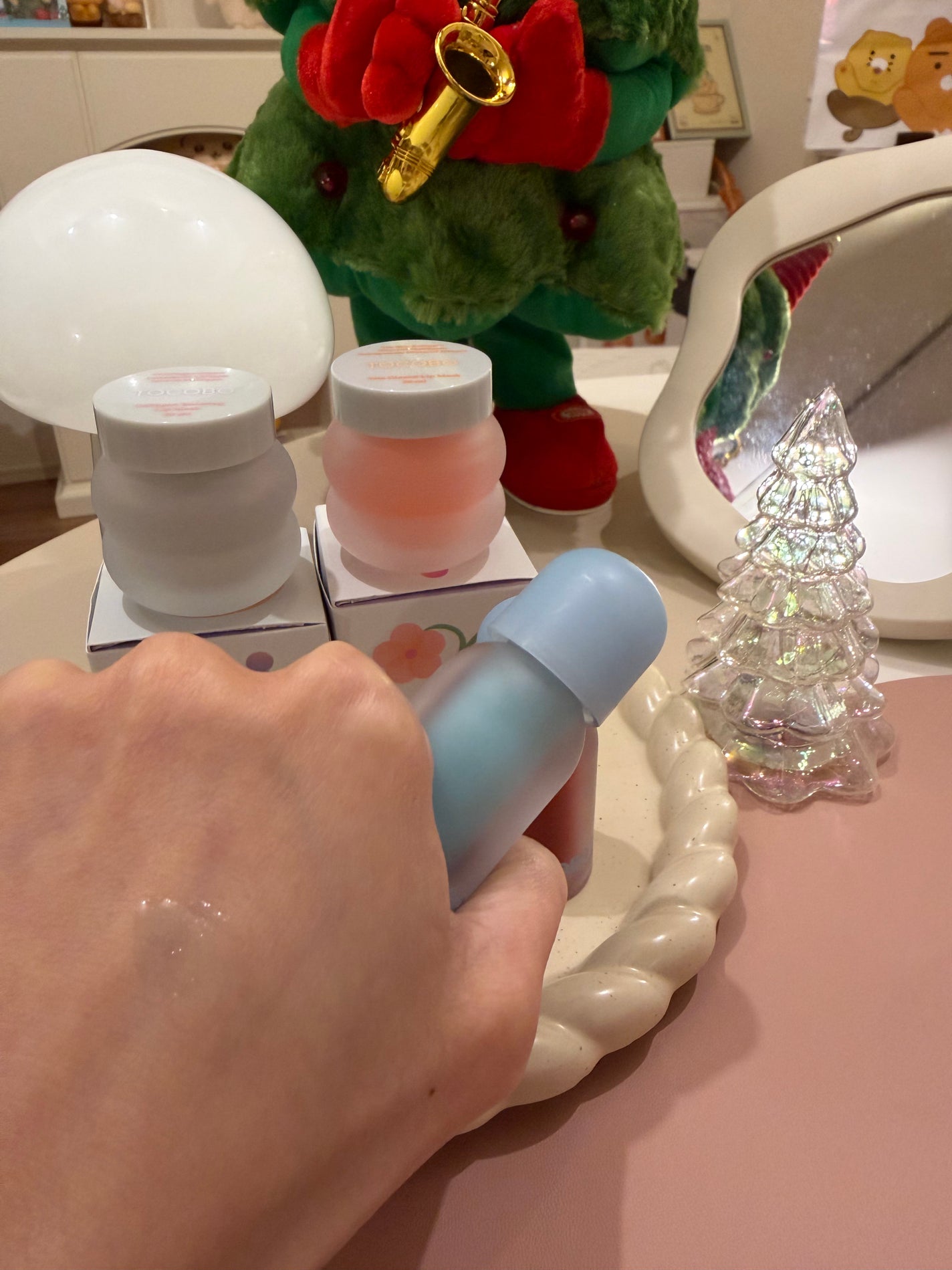 ジューシーベリープランピングリップオイル/TOCOBO/リップグロスを使ったクチコミ(5枚目)