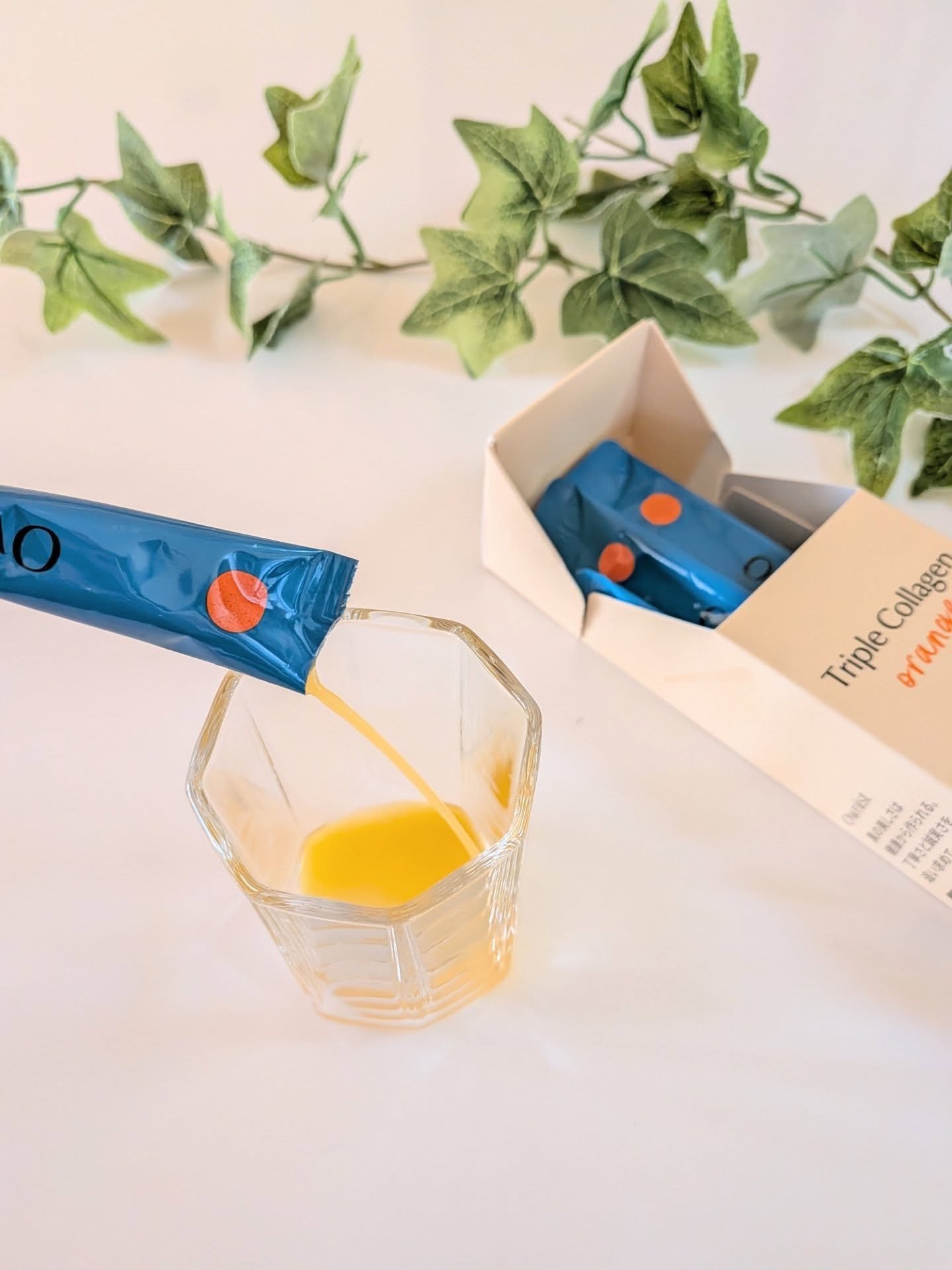 トリプルコラーゲン オレンジ/Ownist/美容サプリメントを使ったクチコミ（2枚目）